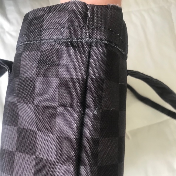 Herschel Tote - Black/Gray Checkered - Picture 7 of 8